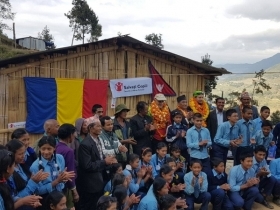 Finalizarea școlii românești din Nepal
