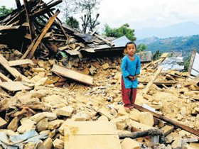 Nepal, după marele cutremur din 25 aprilie 2015